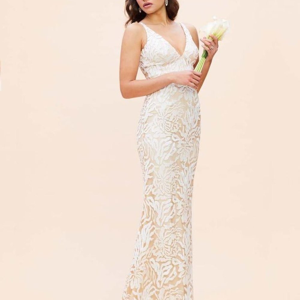 Dress The Population Sharon Evening Gown Size Large